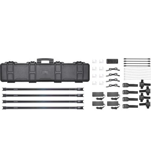 LED RGB Tube Light Godox TL-120 KIT 4 LED RGB Tube Light Godox TL-120 KIT 4